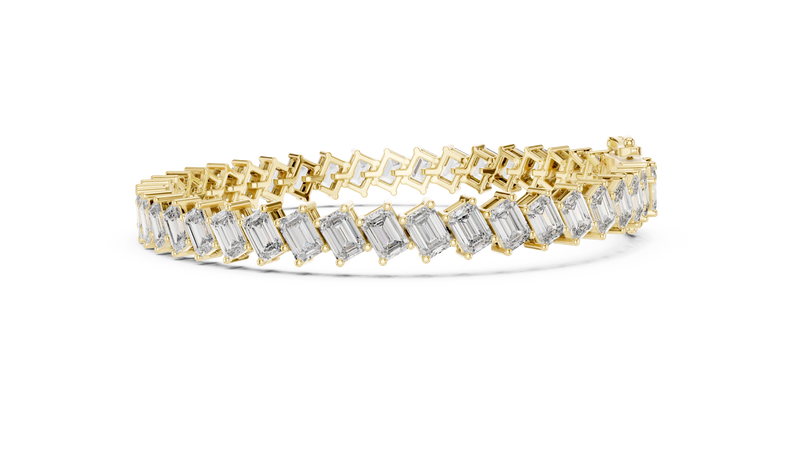 Bracelet GLBR-0039@7 - Yellow Gold - Image