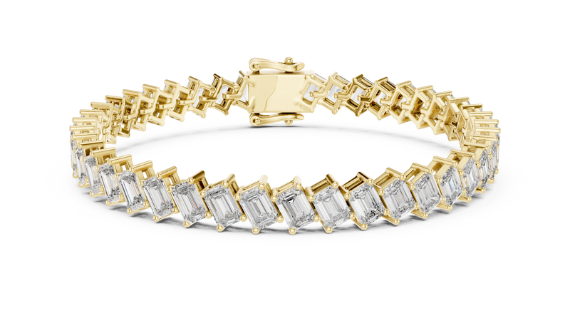 Bracelet GLBR-0039@7 - Yellow Gold - Image