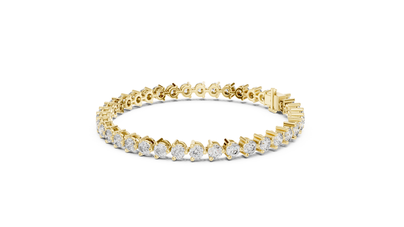 Bracelet GLBR-0041@7 - Yellow Gold - Image