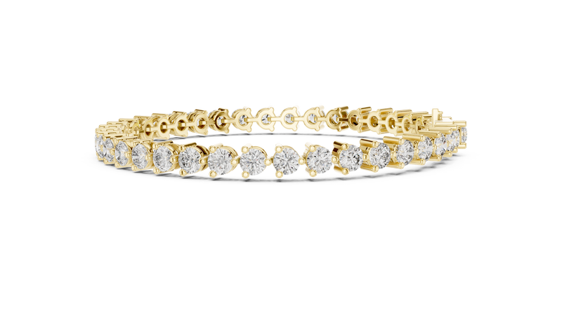 Bracelet GLBR-0041@7 - Yellow Gold - Image