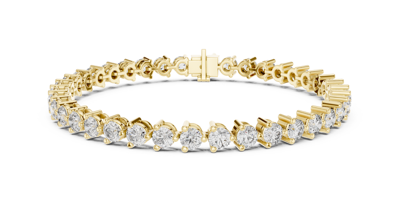 Bracelet GLBR-0041@7 - Yellow Gold - Image