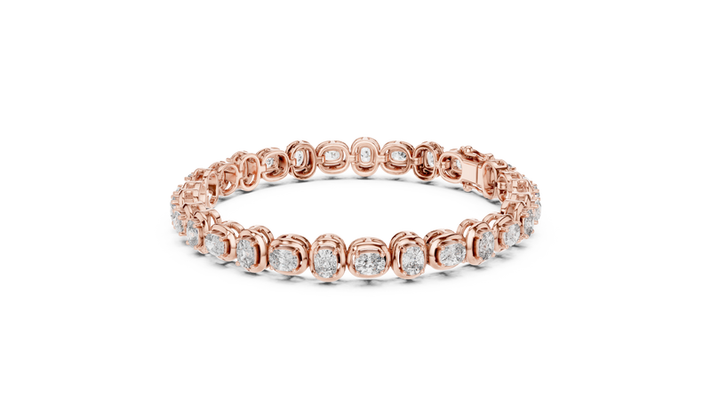 Bracelet GLBR-0042@7 - Rose Gold - Image