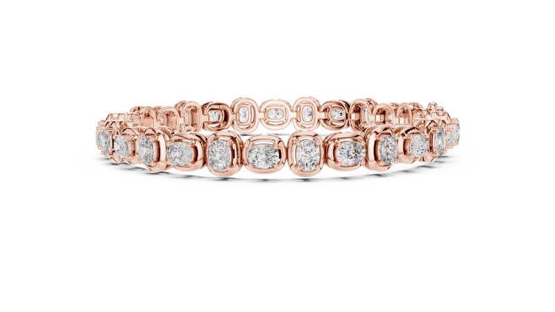 Bracelet GLBR-0042@7 - Rose Gold - Image
