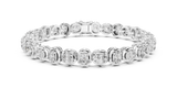 Bracelet GLBR-0042@7 - White Gold - Image