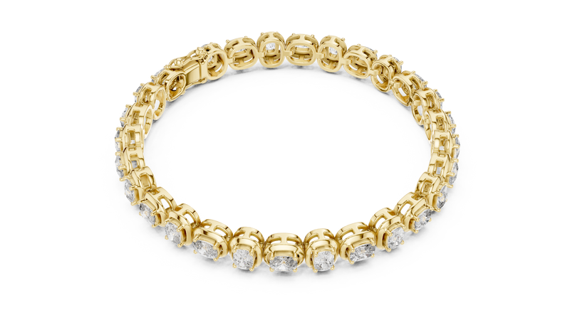 Bracelet GLBR-0042@7 - Yellow Gold - Image