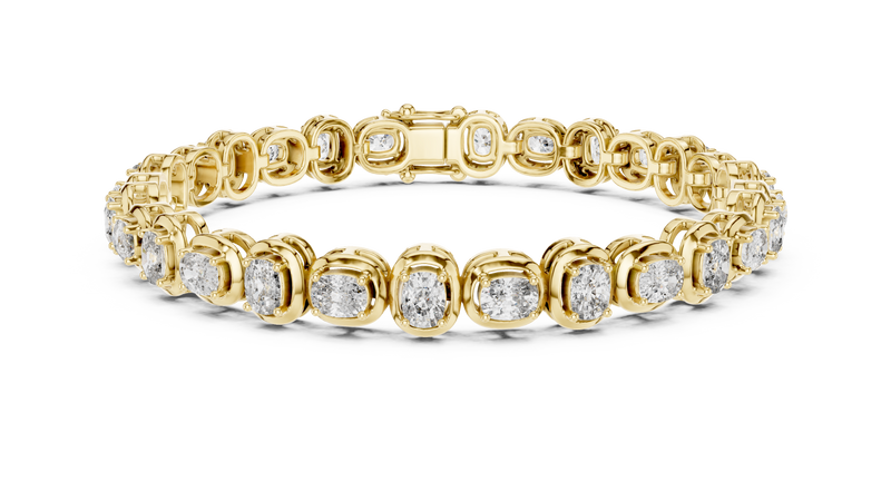 Bracelet GLBR-0042@7 - Yellow Gold - Image