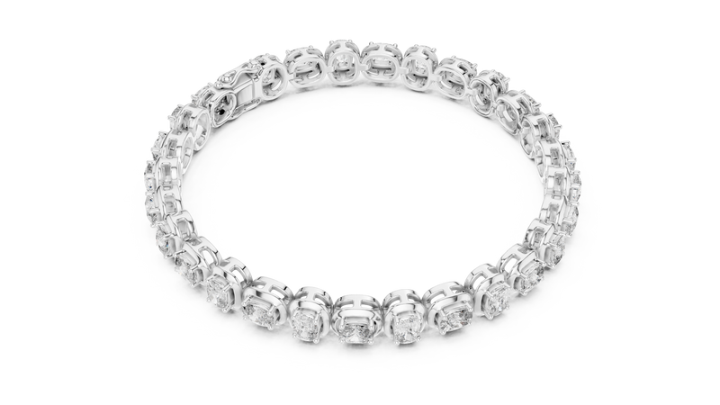 Bracelet GLBR-0042@7 - White Gold - Image