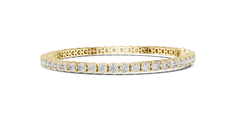 Bracelet GLBR-0043@7 - Yellow Gold - Image