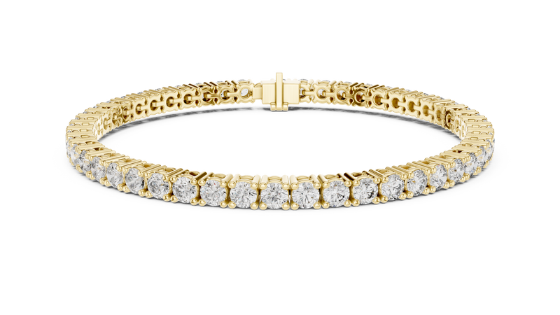 Bracelet GLBR-0043@7 - Yellow Gold - Image