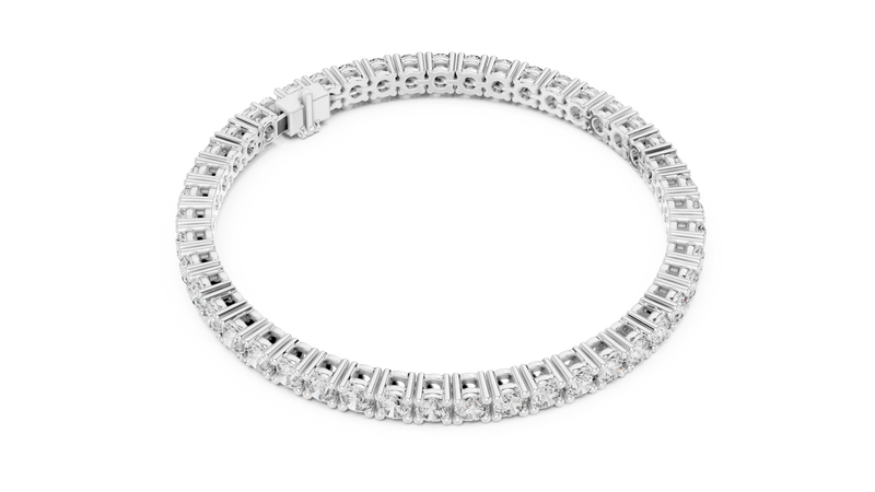 Bracelet GLBR-0044 - White Gold - Image