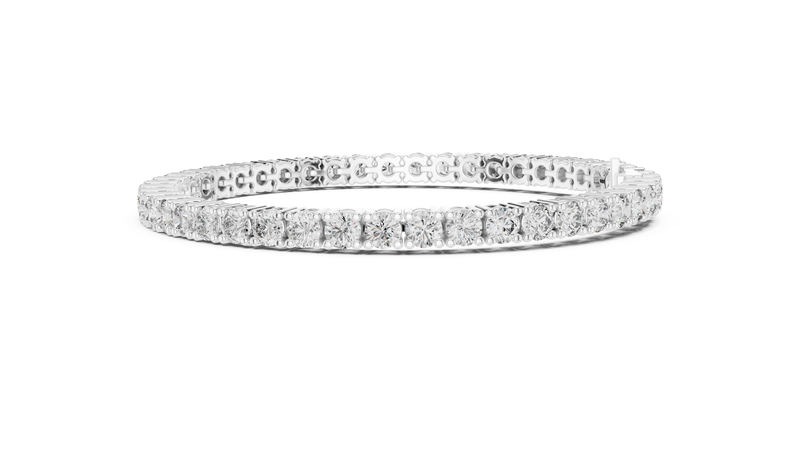 Bracelet GLBR-0044 - White Gold - Image