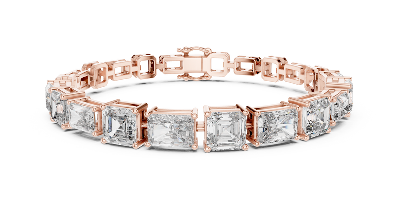 Bracelet GLBR-0045@7 - Rose Gold - Image