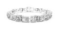 Bracelet GLBR-0045@7 - White Gold - Image