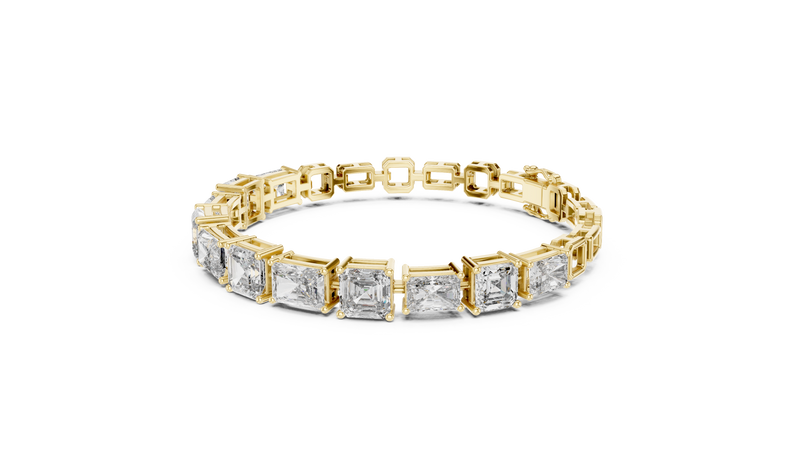 Bracelet GLBR-0045@7 - Yellow Gold - Image