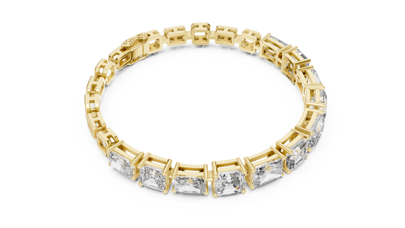 Bracelet GLBR-0045@7 - Yellow Gold - Image