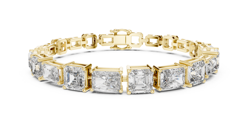 Bracelet GLBR-0045@7 - Yellow Gold - Image