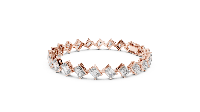 Bracelet GLBR-0046@7 - Rose Gold - Image