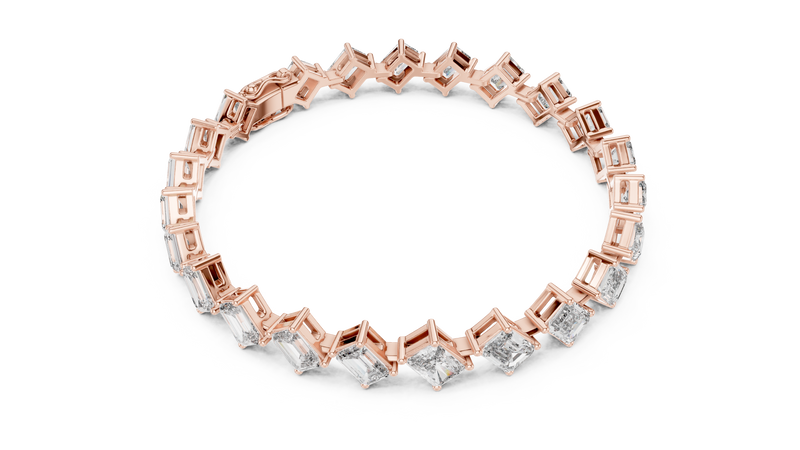 Bracelet GLBR-0046@7 - Rose Gold - Image