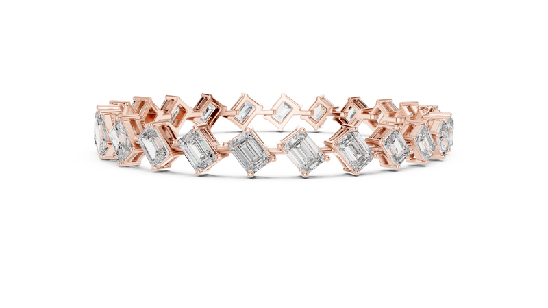 Bracelet GLBR-0046@7 - Rose Gold - Image