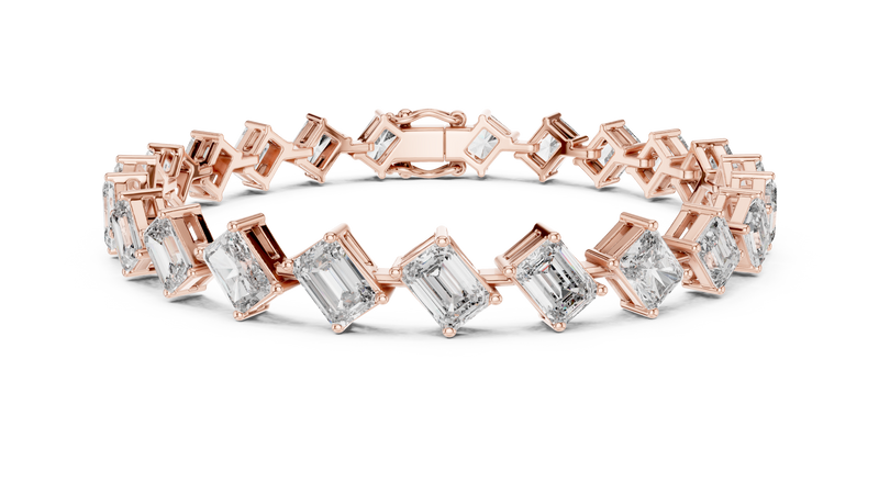 Bracelet GLBR-0046@7 - Rose Gold - Image