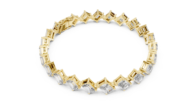 Bracelet GLBR-0046@7 - Yellow Gold - Image