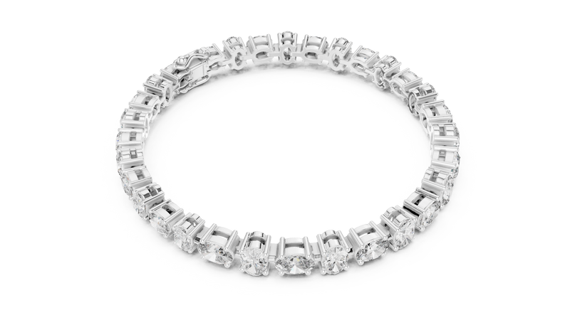 Bracelet GLBR-0047@7 - White Gold - Image