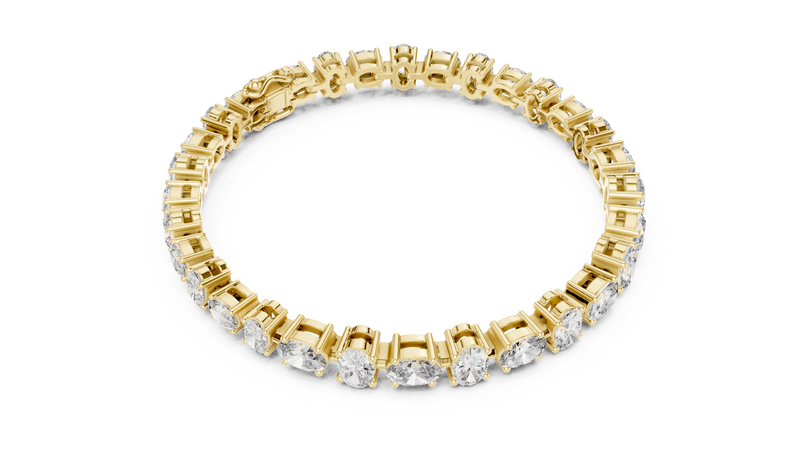 Bracelet GLBR-0047@7 - Yellow Gold - Image