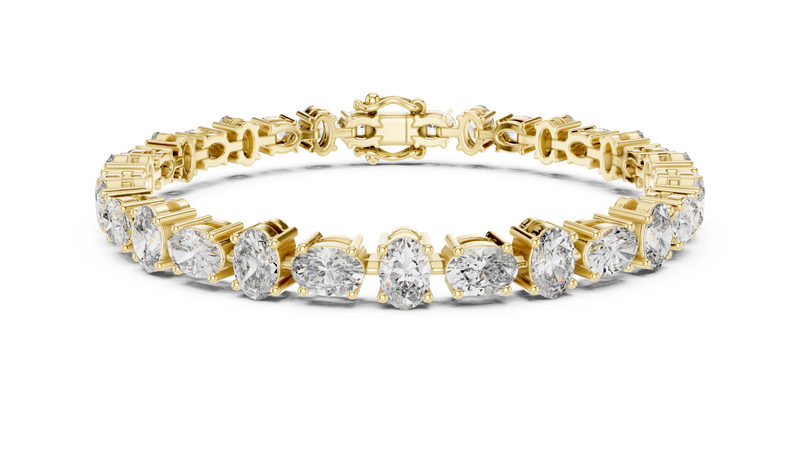 Bracelet GLBR-0047@7 - Yellow Gold - Image
