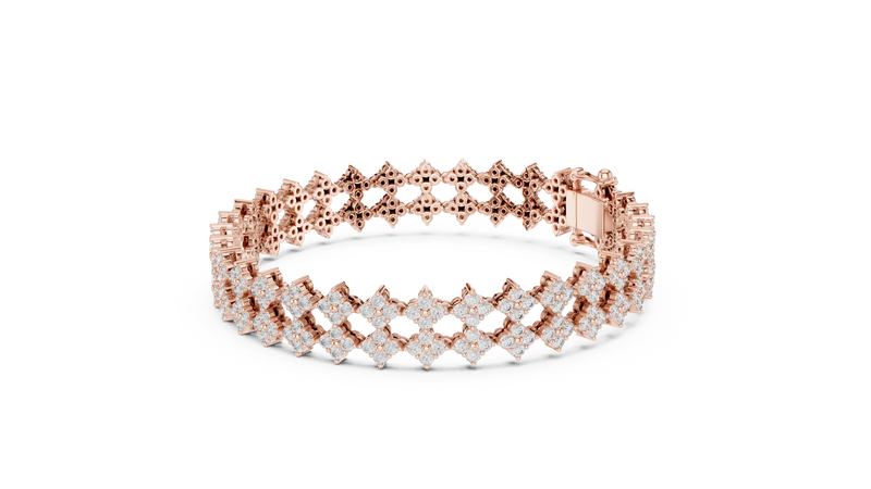 Bracelet GLBR-0052@7 - Rose Gold - Image