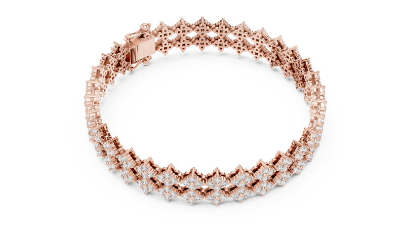 Bracelet GLBR-0052@7 - Rose Gold - Image