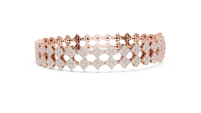 Bracelet GLBR-0052@7 - Rose Gold - Image