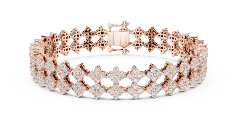 Bracelet GLBR-0052@7 - Rose Gold - Image