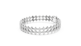 Bracelet GLBR-0052@7 - White Gold - Image