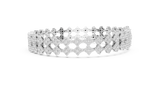 Bracelet GLBR-0052@7 - White Gold - Image