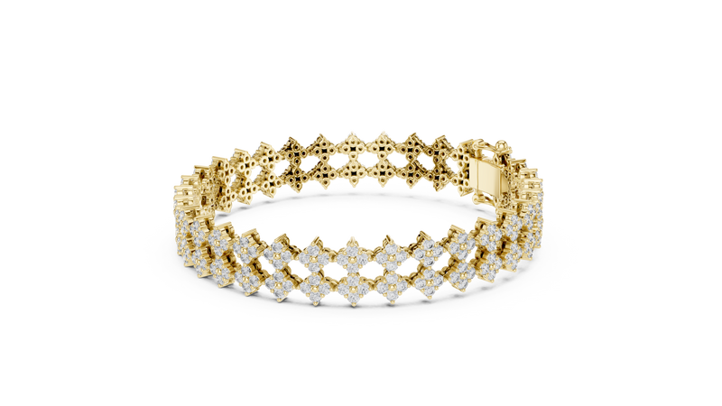 Bracelet GLBR-0052@7 - Yellow Gold - Image