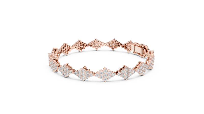 Bracelet GLBR-0053@7 - Rose Gold - Image