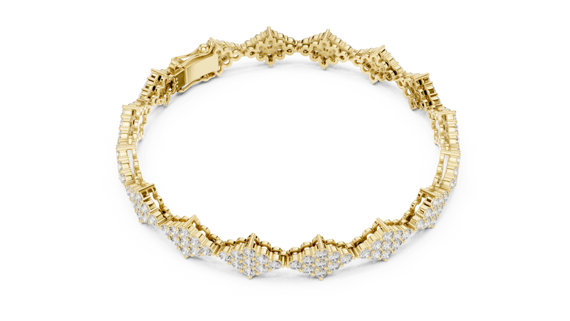 Bracelet GLBR-0053@7 - Yellow Gold - Image
