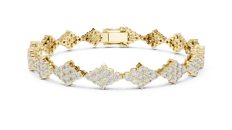 Bracelet GLBR-0053@7 - Yellow Gold - Image