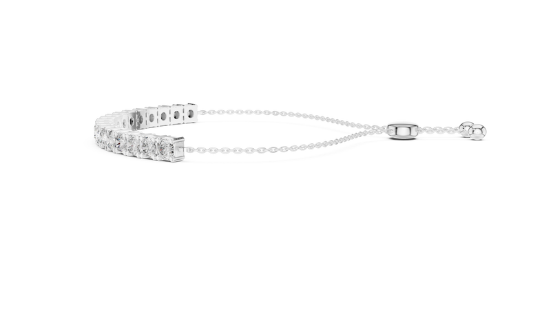 Bracelet GLBR-0068 - White Gold - Image