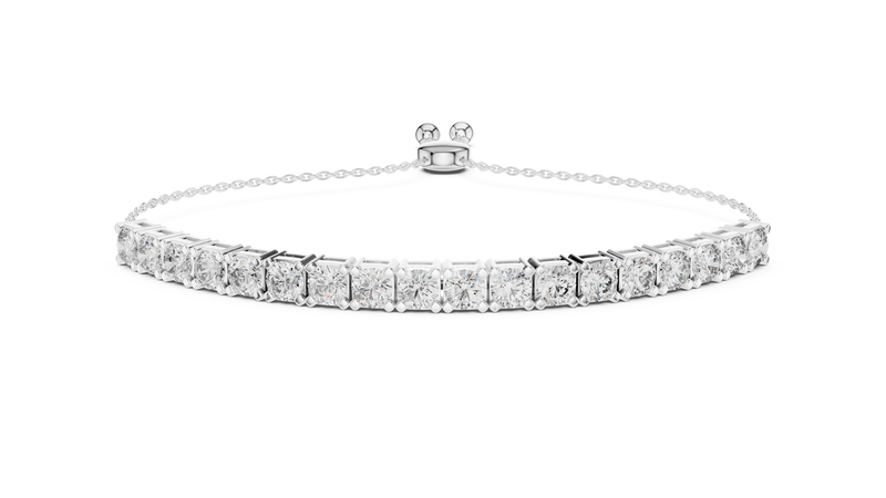 Bracelet GLBR-0068 - White Gold - Image