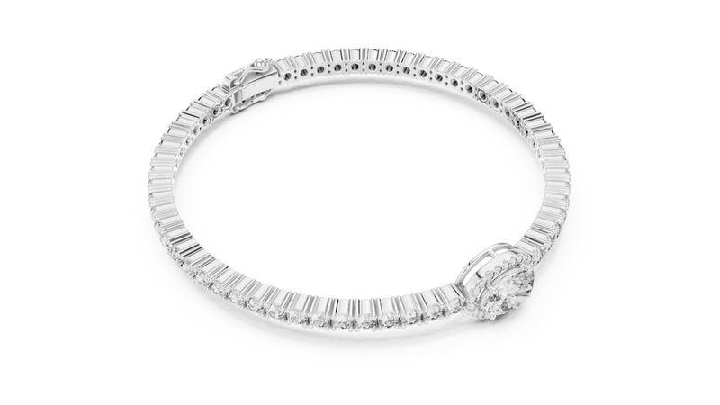 Bracelet GLBR-0086 - White Gold - Image