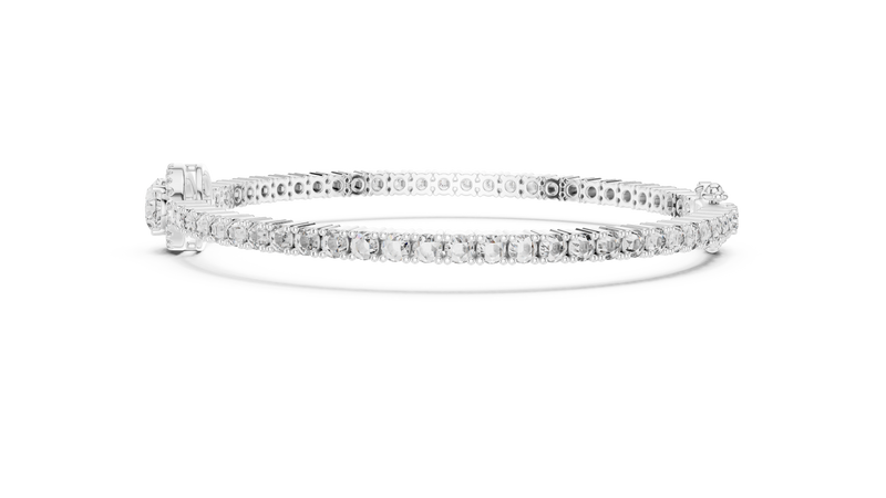 Bracelet GLBR-0086 - White Gold - Image