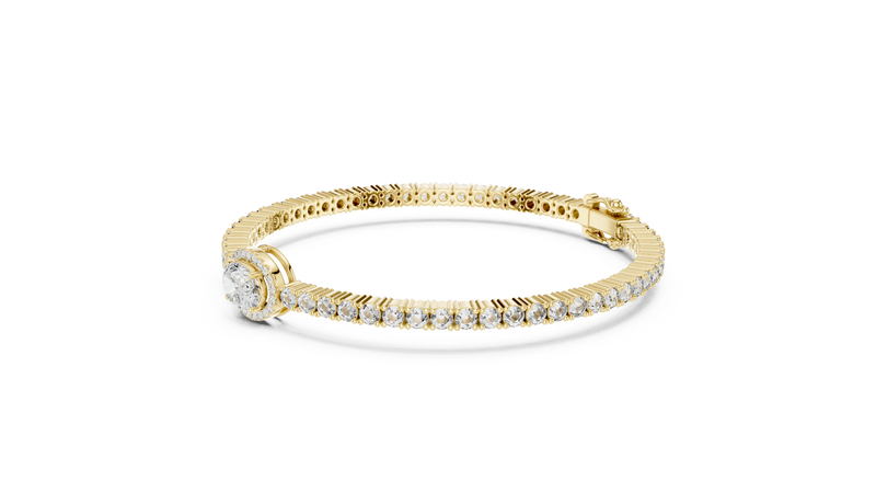 Bracelet GLBR-0086 - Yellow Gold - Image