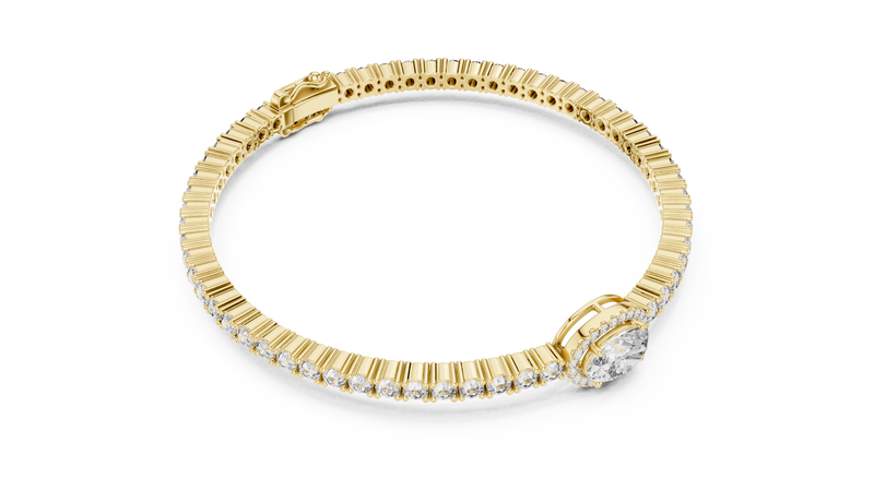 Bracelet GLBR-0086 - Yellow Gold - Image