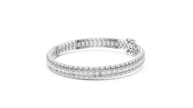 Bracelet GLBR-0111 - White Gold - Image