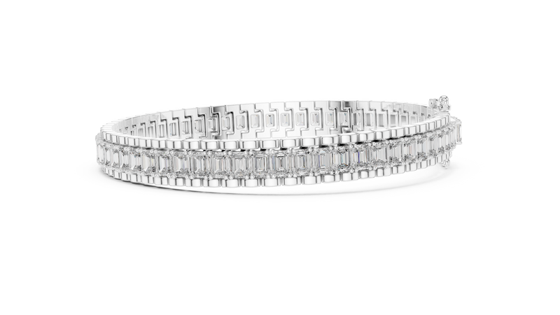 Bracelet GLBR-0111 - White Gold - Image