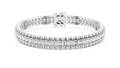 Bracelet GLBR-0111 - White Gold - Image