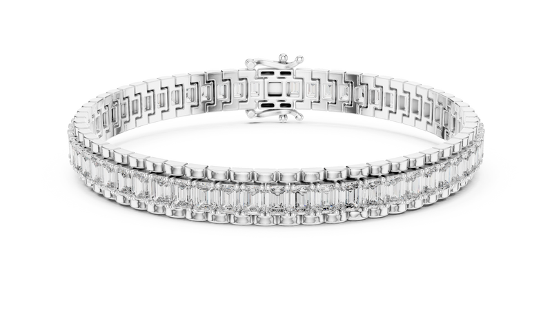 Bracelet GLBR-0111 - White Gold - Image