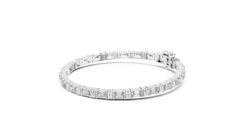 Bracelet GLBR-0113 - White Gold - Image