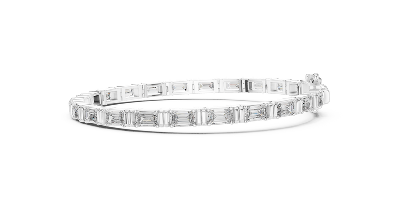 Bracelet GLBR-0113 - White Gold - Image